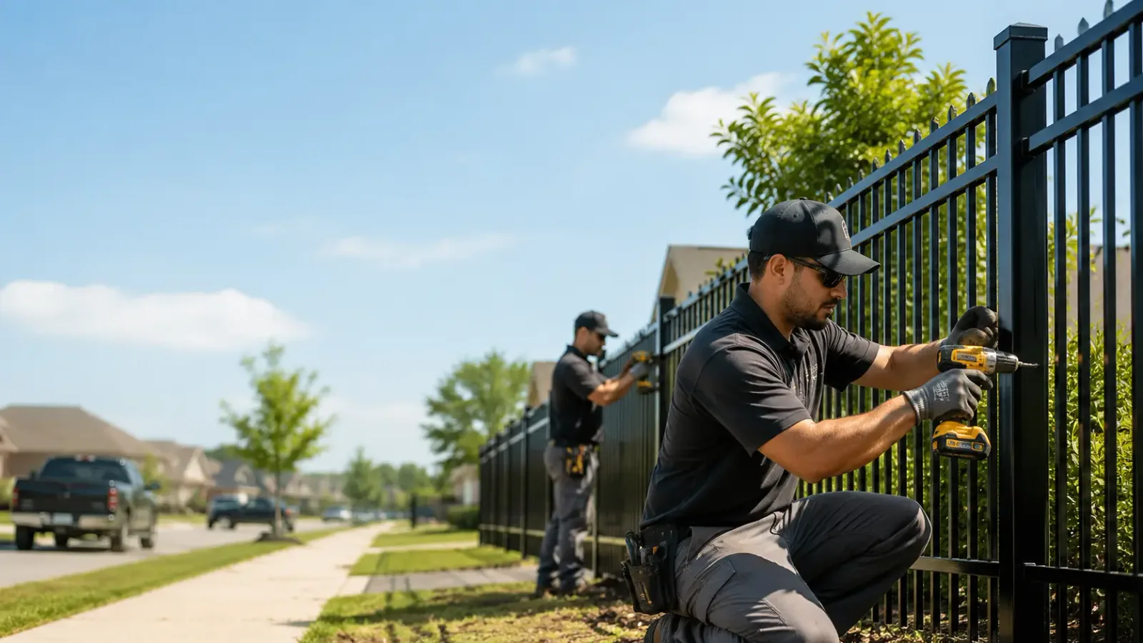 Metal Fence Installation in Manton, MI